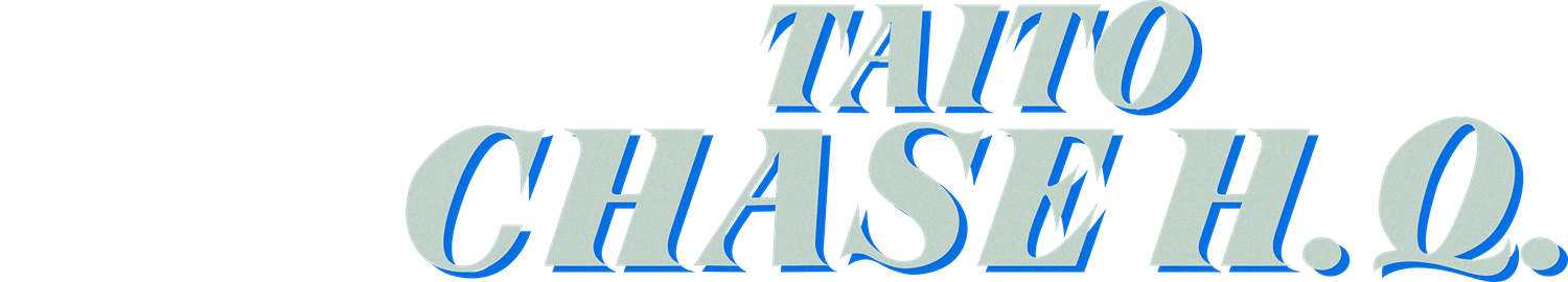 Taito Chase HQ logo for Famicom
